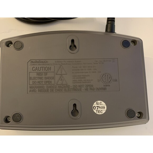 Radio Shack FM Wireless Intercom 3-Channel Station System 43-3105 Set Of 2 - Picture 4 of 4